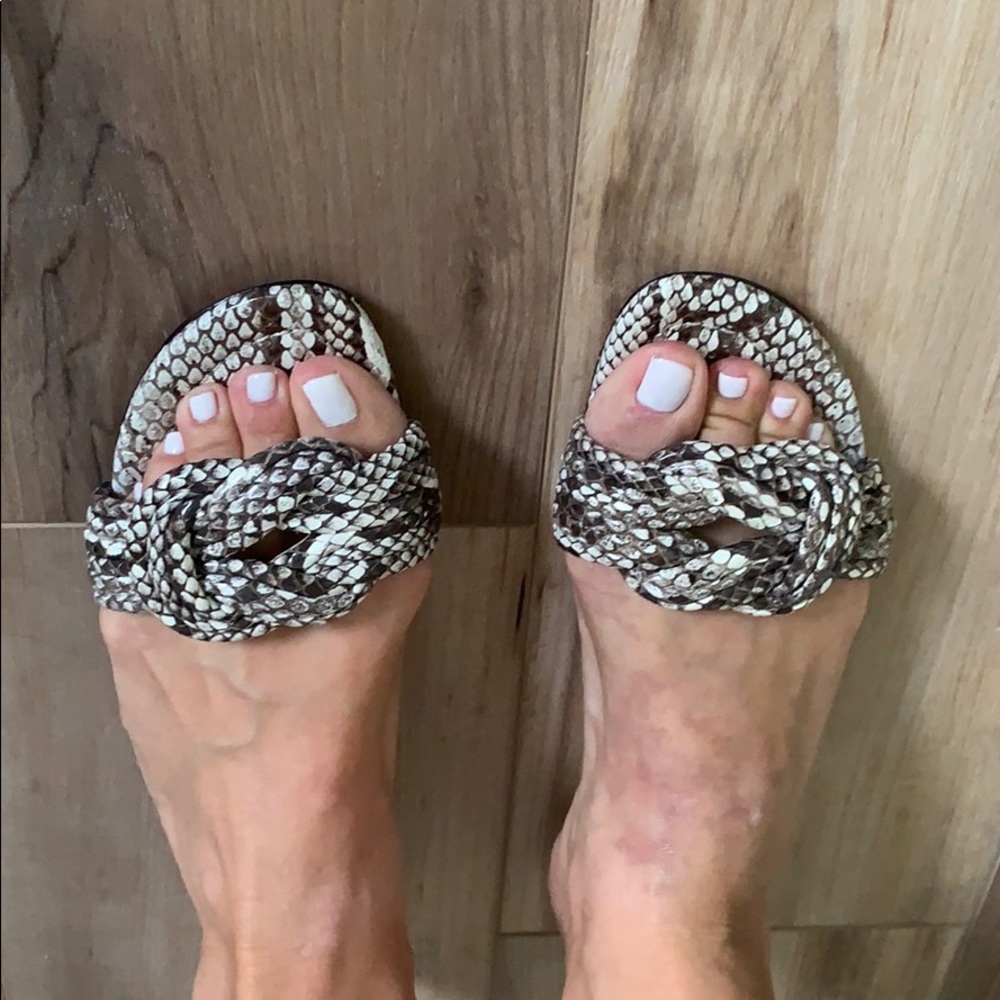 Alexandre Birman - Real Python Sandals - Size 6 - image 1